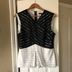 BCBG Sleeveless Top
